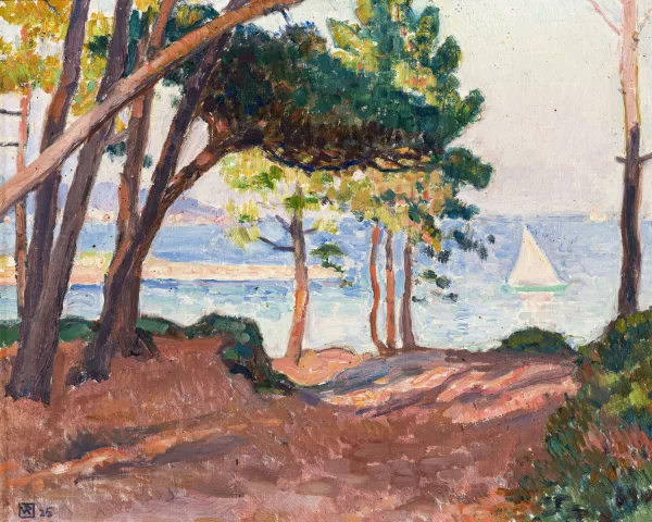 Théo Van Rysselberghe — Pins à Beauvallon, 1925,