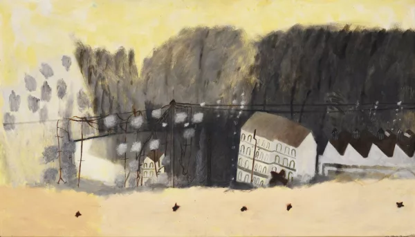 Mary Newcomb — Woollen mill valley with old man's beard