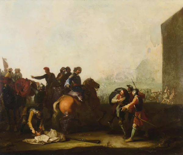 Georg Philipp Rugendas — Plündernde Soldaten