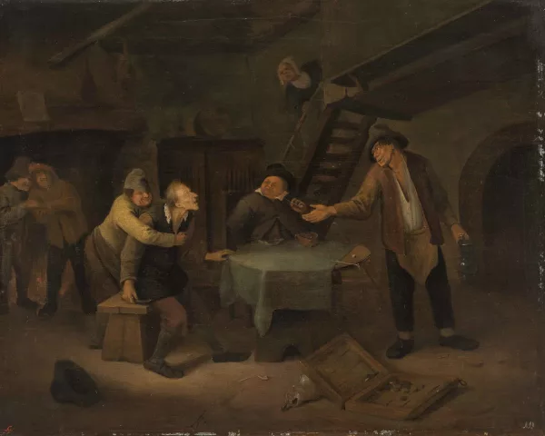 Jan Steen — Umkreis Der Falschspieler