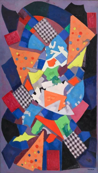 Albert Vanber — "Sous la tour"