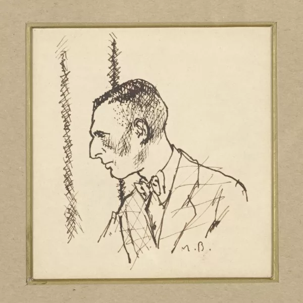 Maurice Brianchon — Autoportrait