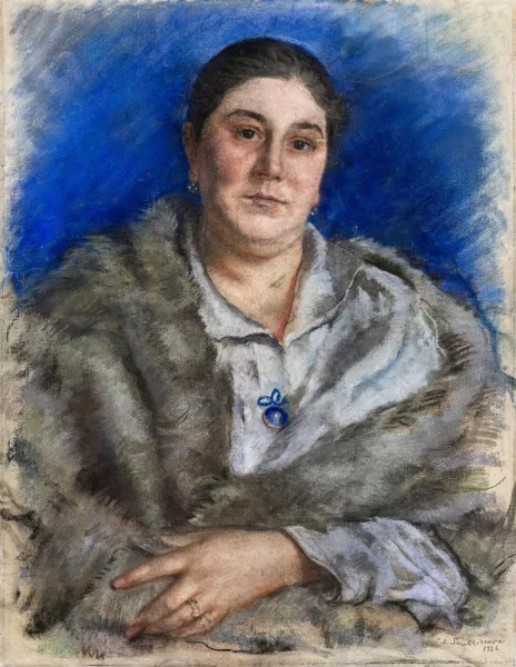 Zinaïda Serebriakova — Portrait de Kamenskaya,