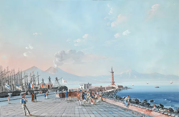 Giuseppe Gustavo Scoppa — "V. Del Molo di Napoli"