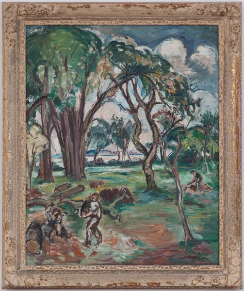 Othon Friesz — "les bûcherons