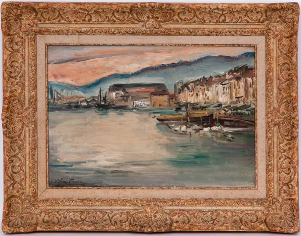 Othon Friesz — Le port de Toulon,