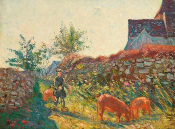 Othon Friesz — "La gardienne de cochons