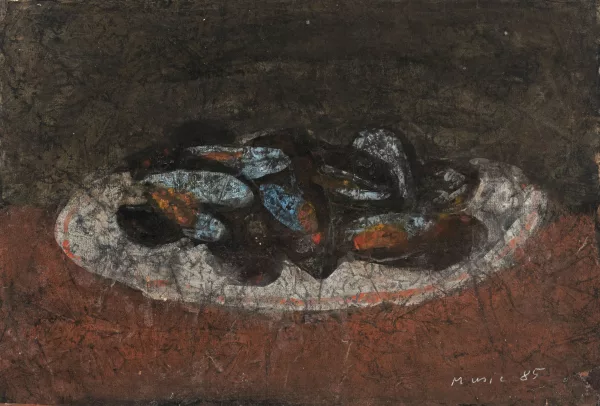 Zoran Mušič — Nature morte aux moules