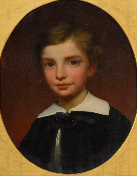 Léon Olivié — Portrait d'un jeune garçon,