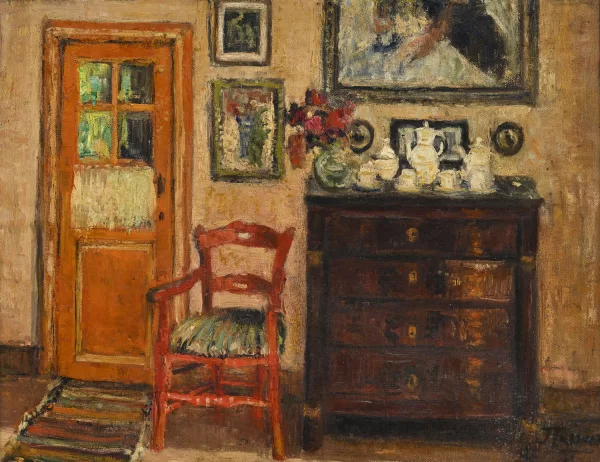 Jehan Frison — Vue d'un intérieur