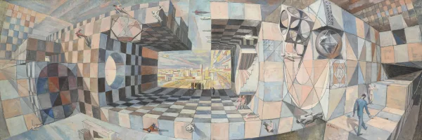 Albert Flocon — Albert Flocon (1909-1994), "_Hommage à M.C.