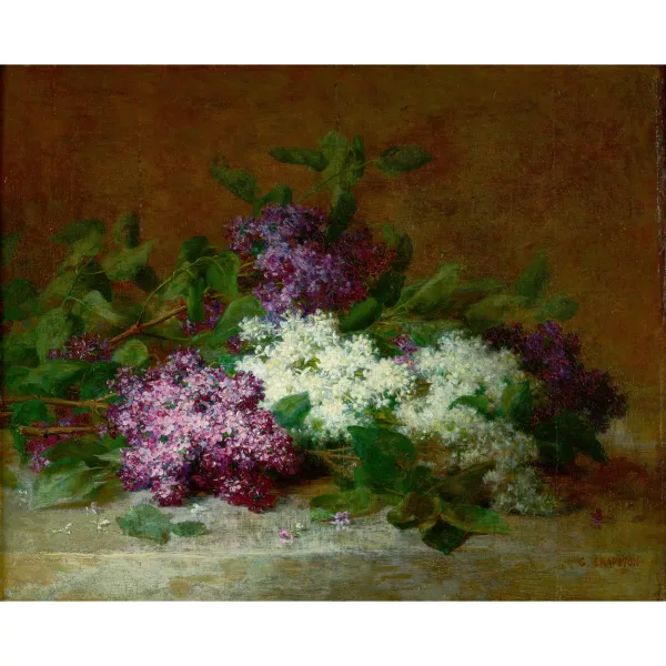 Grégoire Chapoton — Nature morte aux lilas.