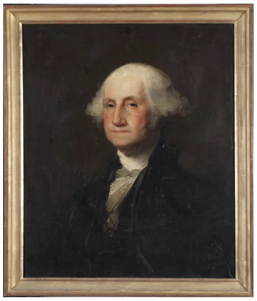 Gilbert Stuart — D’après Gilbert Stuart — Portait de Georges Washington,