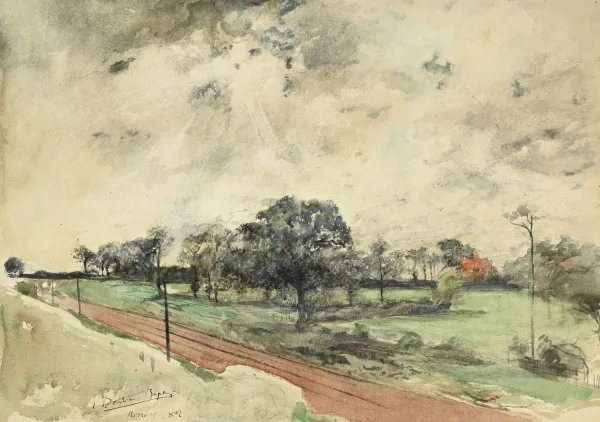 Jules Bastien-Lepage — Paysage de Harrow,