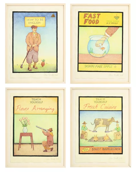 Glen Baxter — "How to be English", "
