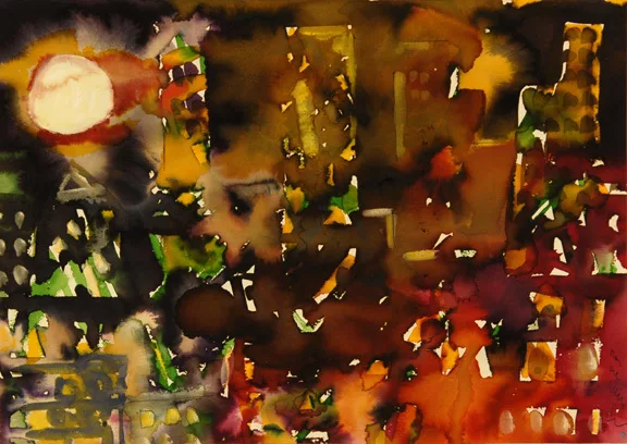 Romare Bearden — New Moon II, 1981
