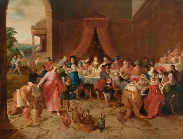Frans Francken the Younger — Werkstatt Die Hochzeit zu Kana