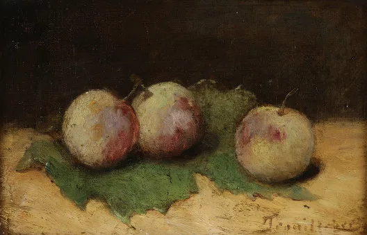 Paul Désiré Trouillebert — Nature morte aux reine-claudes