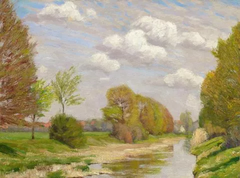 Walter Ophey — Flusslandschaft
