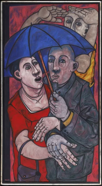Peter Krusche — Der blaue Regenschirm