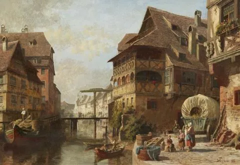 Karl Weysser — Ansicht von Strassburg