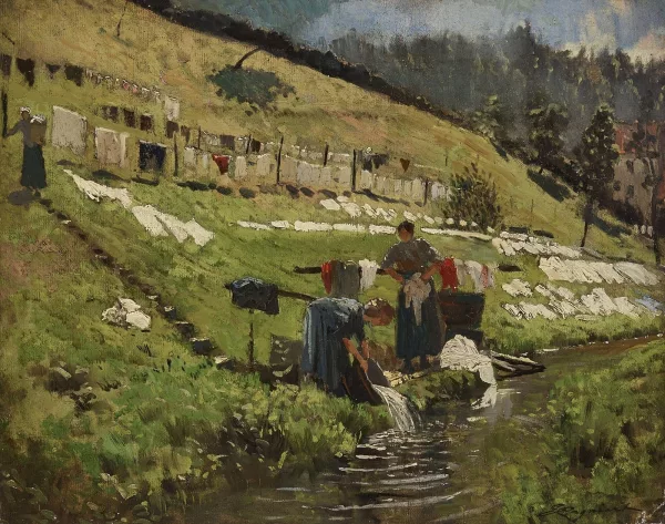 Émile Cagniart — Les lavandières