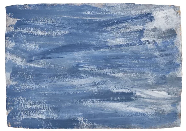 Raimund Girke — Ohne Titel, aus "Monferrato-Serie" (Castel Burio), 1989