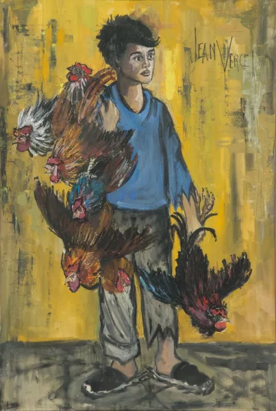 Jean Vercel — Jeune garçon au coq