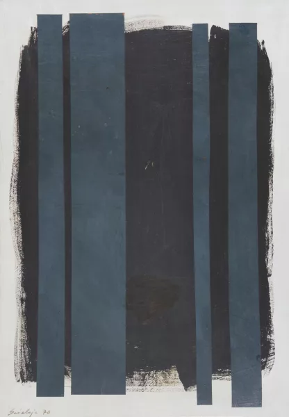 Toti Scialoja — Composition, 1970