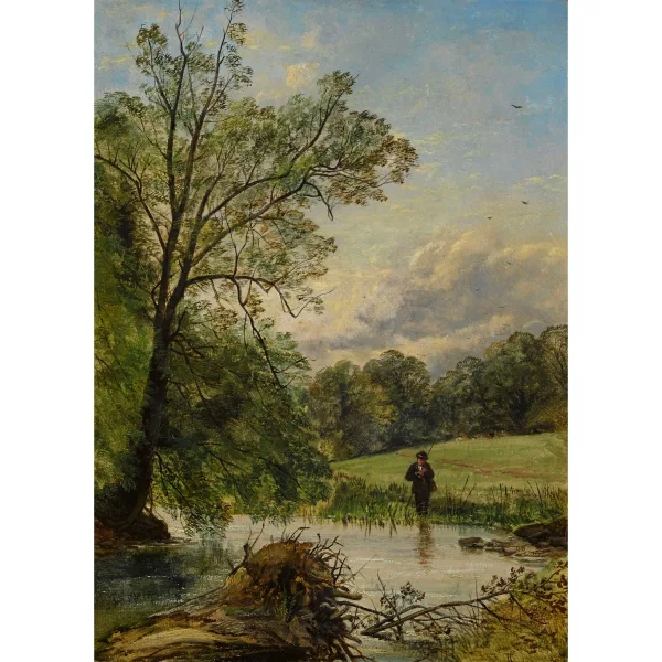 Thomas Creswick — The fisherman.