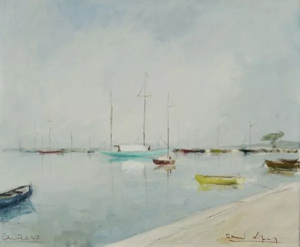Bernard Lignon — Rade de Genève quai des Eaux-Vives