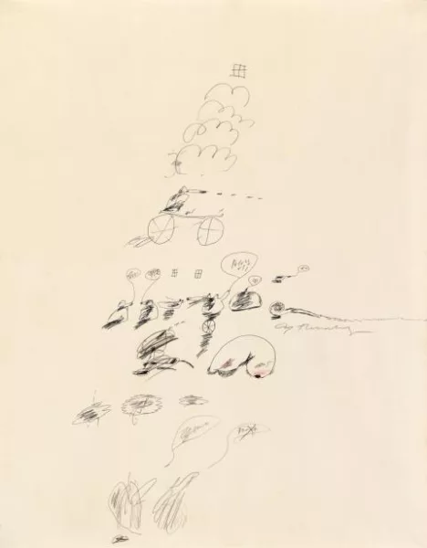 Cy Twombly — Sans titre