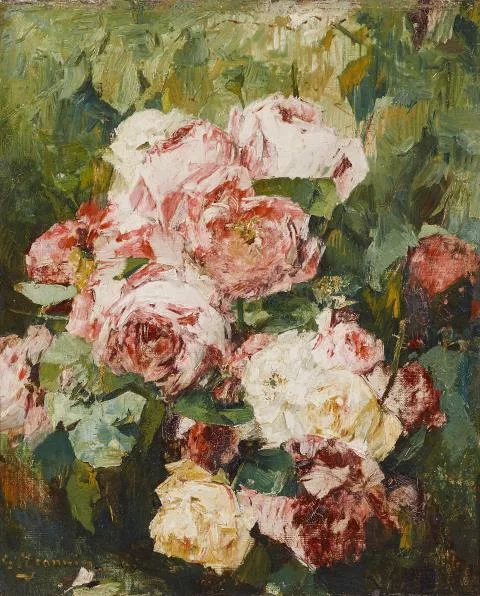 Georges Jeannin — Pfingstrosen