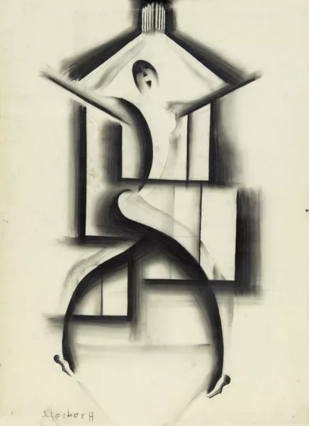 Hugo Scheiber — Revue-Girl, ca. 1925