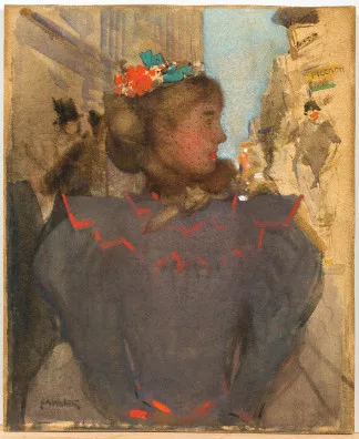 Edward Arthur Walton — Piccadilly, um 1900