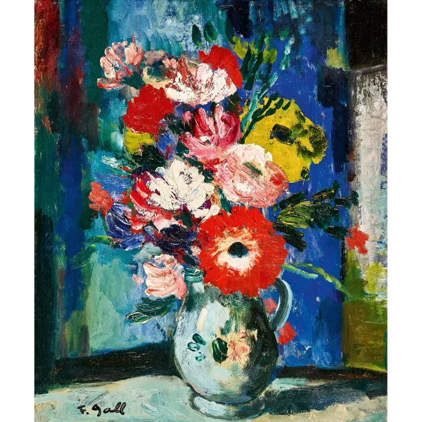 François Gall — Nature morte aux fleurs.