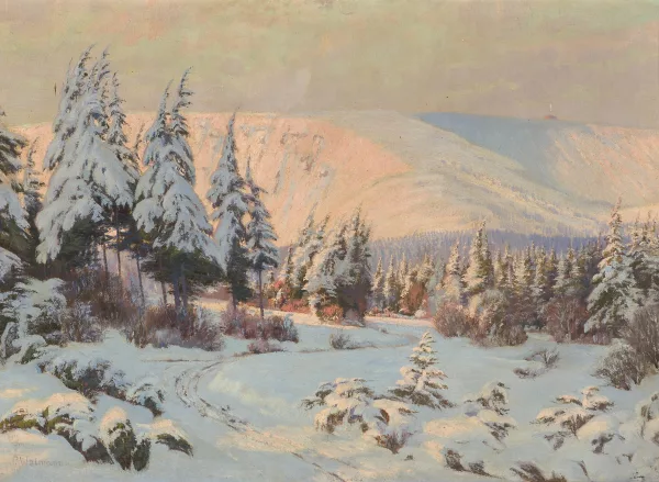 Paul Weimann — Winter im Riesengebirge