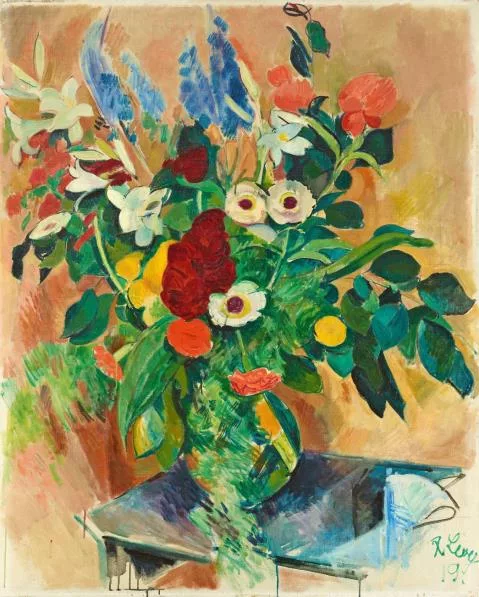 Rudolf Levy — Nature morte aux fleurs