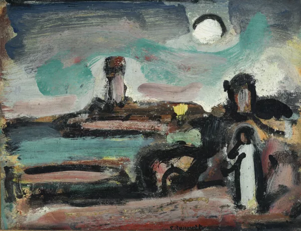 Georges Rouault — Paysage (clair de Lune)