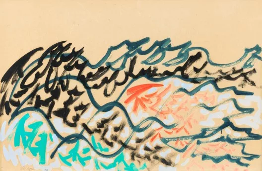 Charles Lapicque — Etude de mer, 1950