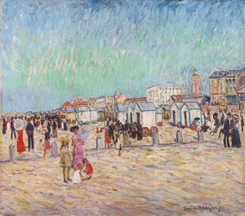 Theo von Brockhusen — Strand in Knocke IX