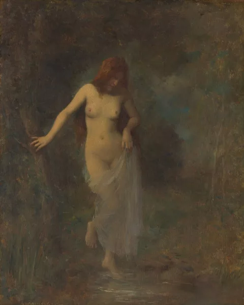Léon Hornecker — Entrée dans l’étang