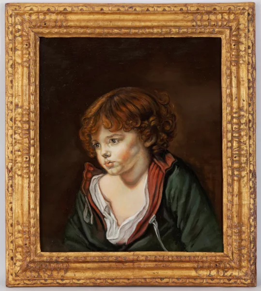 Jean-Baptiste Greuze — D’après Jean-Baptiste Greuze — Portrait d’enfant