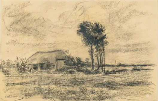 Max Liebermann — Landschaft bei Laren, 1896