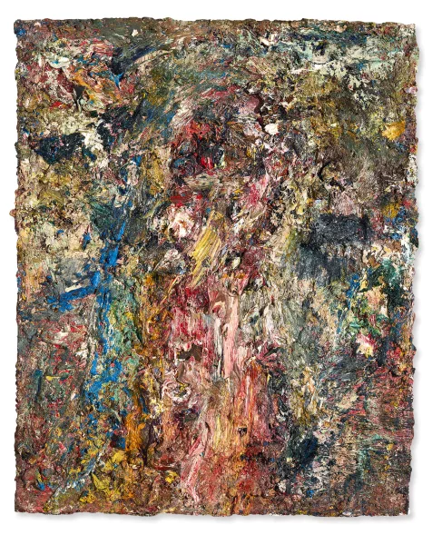 Eugène Leroy — Comme un visage, 1995