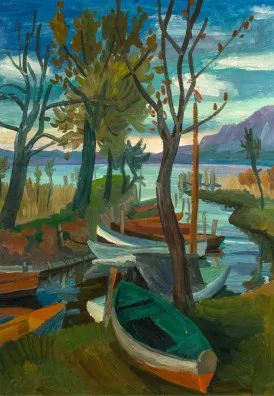 Rudolf Wacker — Bodenseelandschaft, 1927