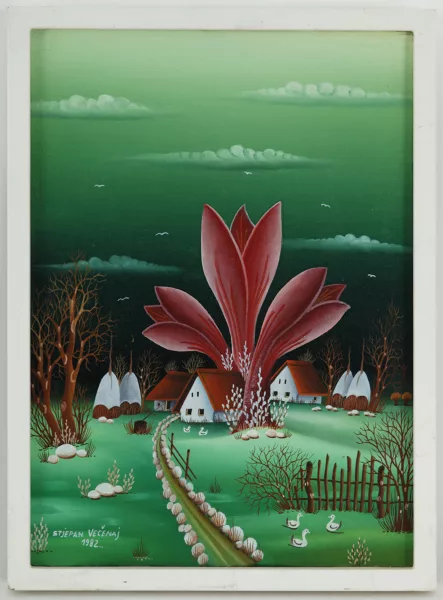 Stjepan Vecenaj — Stjepan Vecenaj (1928), \Village d'hiver\ et