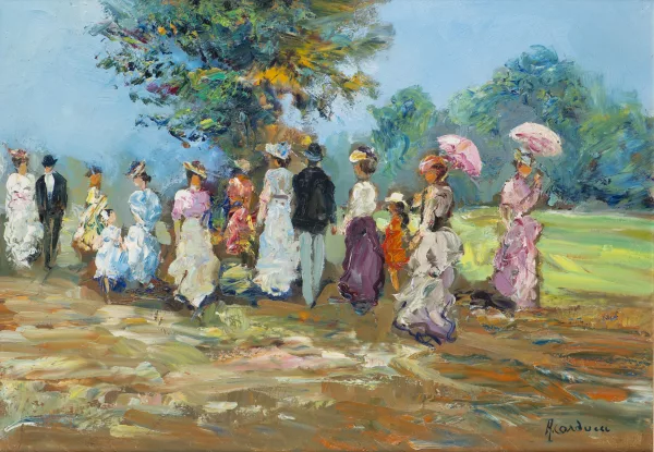 Adolfo Carducci — La promenade du dimanche