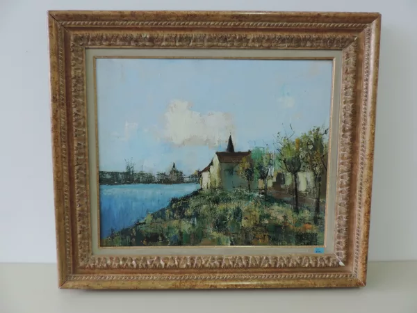 Albert Lauzero — La Seine à la Frette
