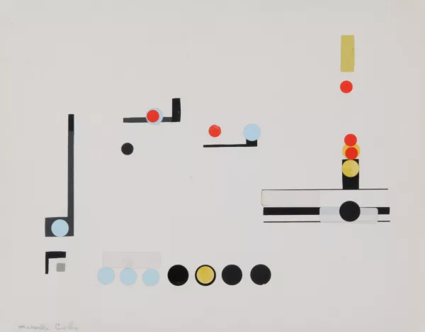Marcelle Cahn — Sans titre, 1973